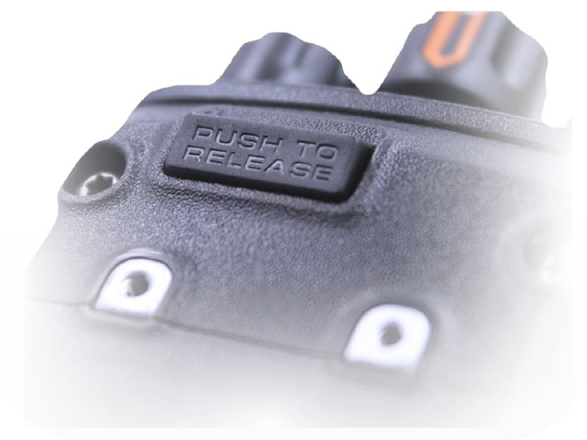 Botón para soltar batería