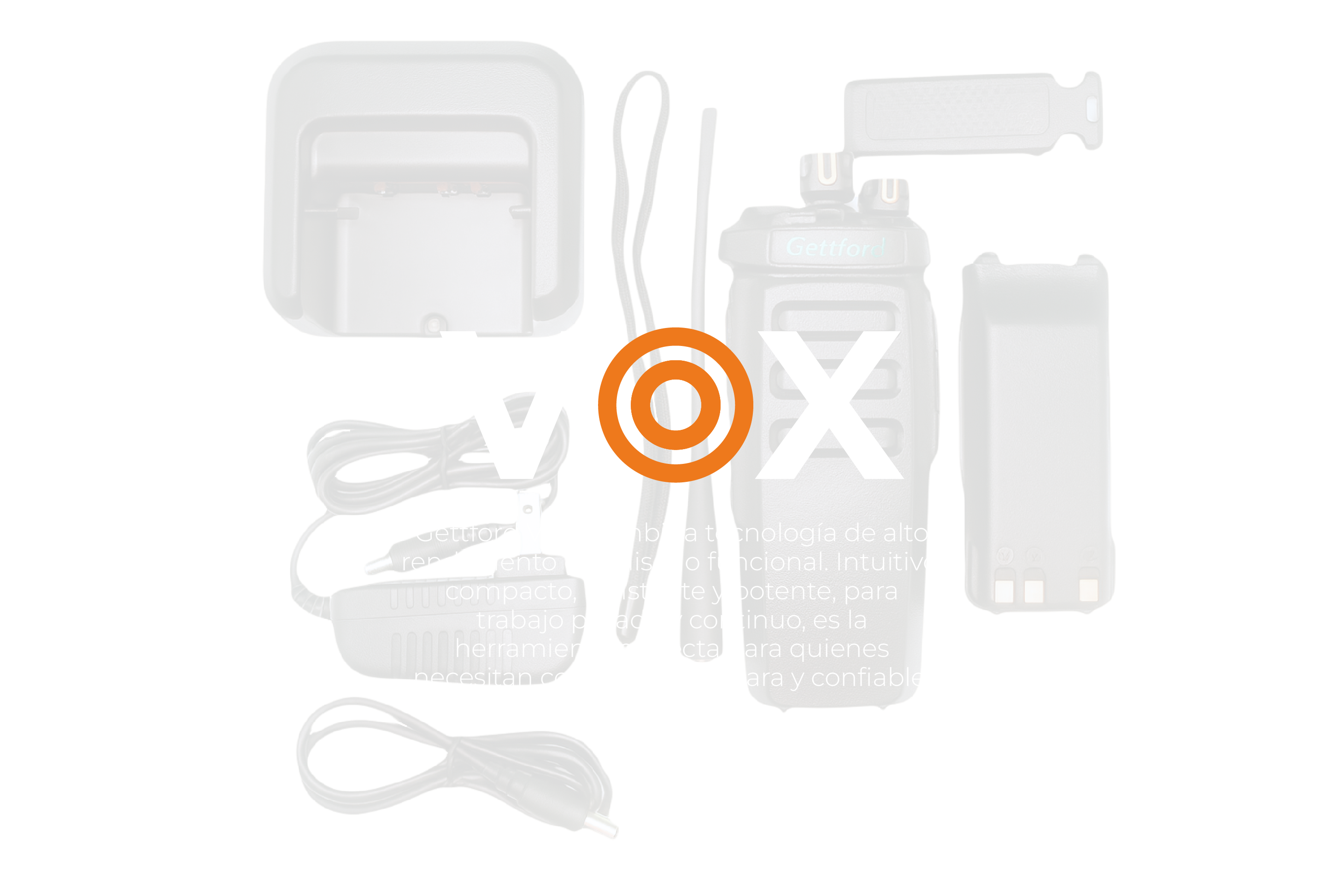 Despiece del Radio Gettford VOX